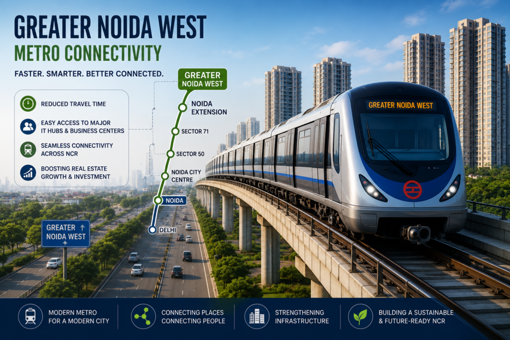 Greater Noida west Metro Connectivity