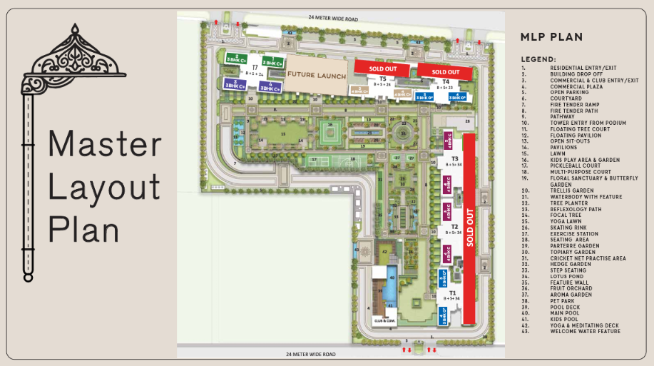 Godrej Majesty Location in Sector 12 Greater Noida West