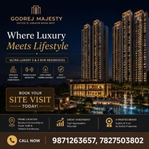Buy Luxury Apartment in Greater Noida | Godrej Majesty