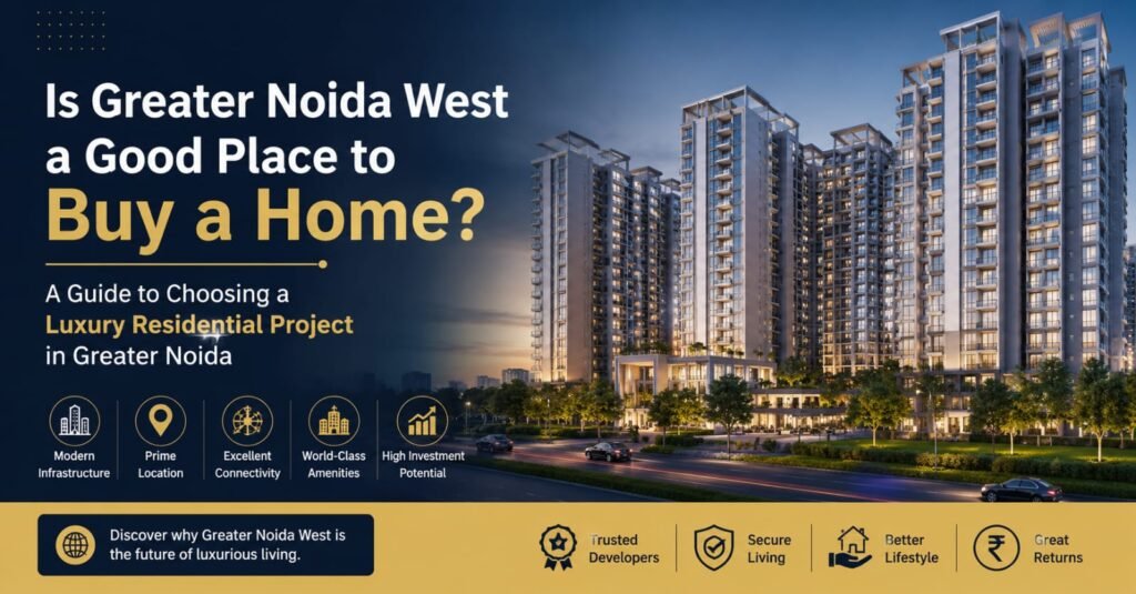 Is Greater Noida West a Good Place to Buy a Home? Discover why it's a top choice for homebuyers and explore the best luxury residential project in Greater Noida.