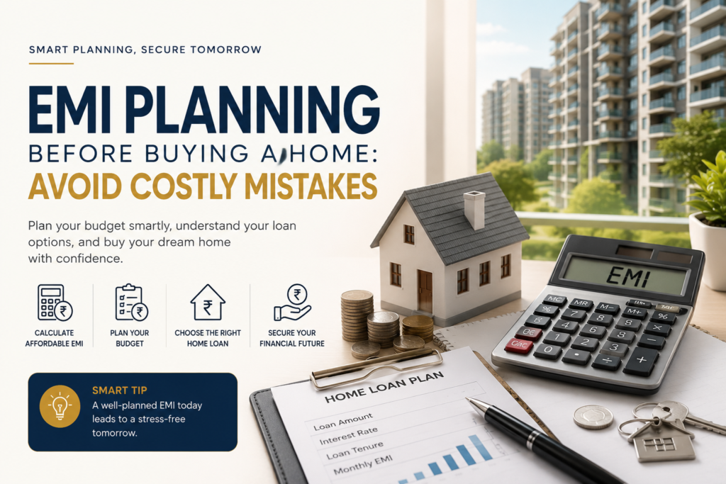 EMI Planning Before Buying a Home