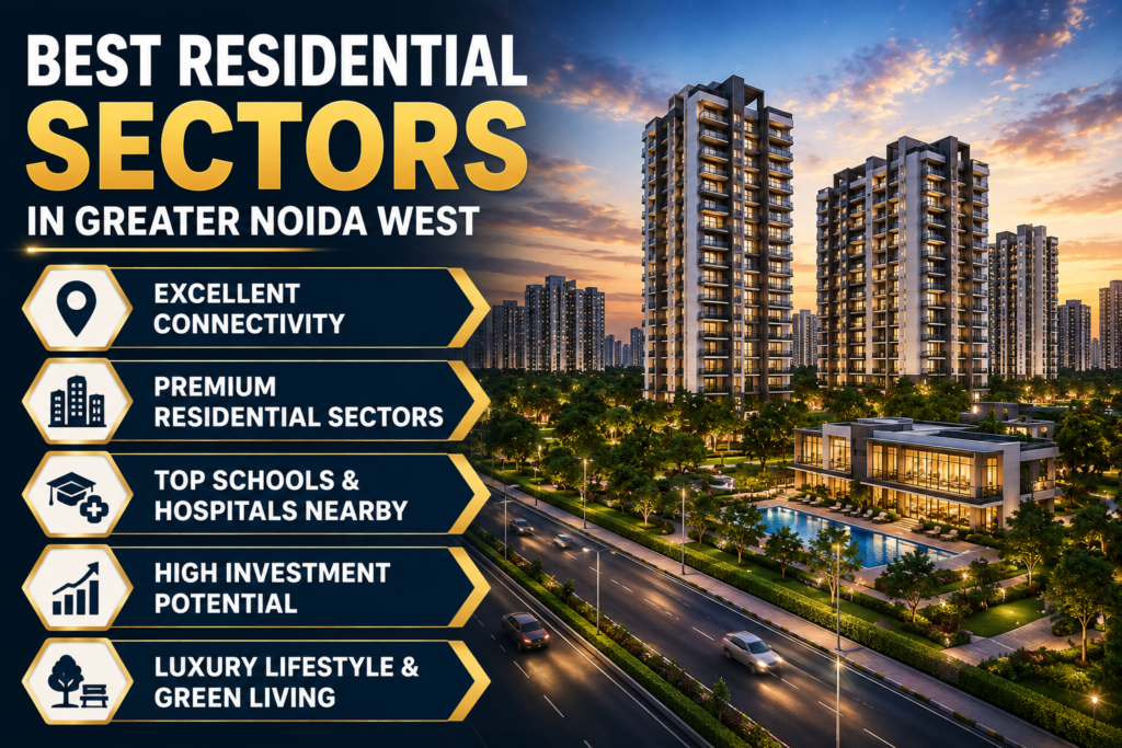Best Residential Sectors in Greater Noida West